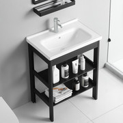 浴室柜组合落地式卫生间，洗漱台小户型一体，洗手台面盆池厕所洗脸盆