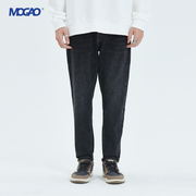 MOGAO/摩高2023秋季男士商场同款修身直筒牛仔长裤 631179052