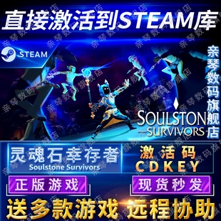 Steam正版灵魂石幸存者激活码CDKEY国区全球区灵魂摆渡者灵魂旅人Soulstone Survivors电脑PC中文游戏
