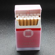 翻盖硬包专用透明硬盒烟盒20支装整包塑料，超薄创意香菸盒。