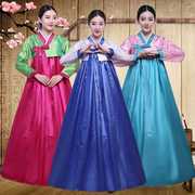 韩国古装改良韩服女士传统朝鲜服族服装舞蹈演出服成人大长今衣服