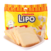 Lipo原味面包干300g越南进口饼干 吃货网红小零食蛋糕休闲食品