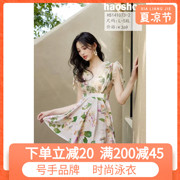 号手泳衣女连体裙高级感纯欲2024保守遮肚显瘦性感泡温泉泳装