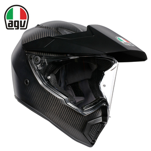 AGV AX9 碳钎维机车越野头盔防雾全覆式男女摩托车跑盔拉力盔四季