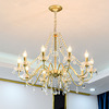 轻奢水晶吊灯欧美式简约现代客厅灯餐厅，温馨主卧室灯法式复古灯具
