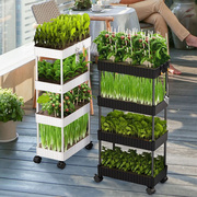 居乐趣阳台多层种菜立体组合专用箱组合种植顶楼菜架草莓盆室内花
