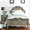 美式乡村实木床1.8米双人，t橡木旧家具法式复古轻奢雕花欧式床做床