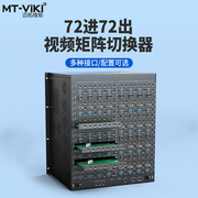 迈拓维矩MT-HC7272 EWF 混合矩阵切换器72进72出音视频切换器无缝拼接 选配DVI SDI HDMI VGA AV 无缝板卡