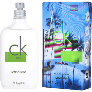 CK ONE REFLECTIONS; EDT SPRAY 3.4 OZ (LIMITED EDITION)