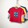 男女童韩版t恤米奇长袖T恤儿童秋冬装潮宝宝假两件卡通上衣打底衫