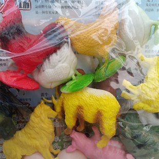 昆虫套装 实心恐龙模型塑胶玩具仿真动物儿童霸王龙男孩礼物