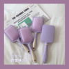 奶味紫~可爱少女心拼色紫色大阪梳家用学生按摩气囊梳气垫梳子