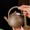 茶烤围炉电陶瓷家用粗陶岩泥仿古电陶壶煮茶壶，日式温茶壶泡茶壶功