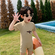 韩国男童泳衣夏季儿童宝宝海边连体游泳衣速干衣可爱卡通泳装
