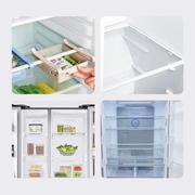 适用西门子冰箱隔层板钢化玻璃，隔板置物架冷冻冷藏室隔层挂架134