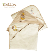 eotton婴儿抱毯夏季薄款新生儿毯子纯棉宝宝，单层盖毯蜡烛包毯