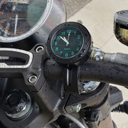 防水摩托自行车电子表电动车载时钟时间表，电子钟粘贴式迷你数字薄