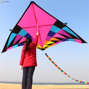 高档潍坊风筝高档伞布妖姬风筝巨型大型成人大三角风筝好飞易