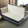 海马飞雪可折叠弹簧床垫家用席梦思乳胶椰棕床垫，20cm厚2米x2m米