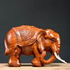 花梨木雕大象摆件，泰国实木象红木对象，雕刻工艺木质木头仿古象