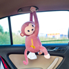 毛绒玩具网红公仔车载装饰玩偶，小猴子布娃娃可爱长臂猴生日礼物女