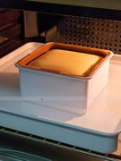 迷你古早蛋糕模面包，模加高正方形深型烤盘不粘烤盘13cmx13cmx8cm
