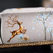 欧式家居纸巾盒装饰品家用客厅茶几，摆件个性麋鹿创意简约抽纸盒