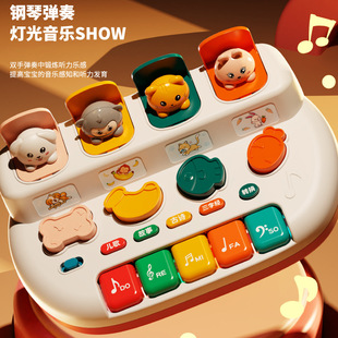 儿童玩具小钢琴初学者乐器女孩可弹奏宝宝电子琴家用男孩益智音乐