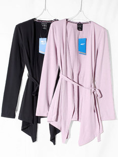 凯系列商场同款2023女装外套，中长款单件纯色开衫m1550