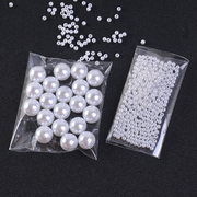 3mm-12mm仿真白色圆珍珠，diy手工材料，婚纱饰品配件服装辅料装饰