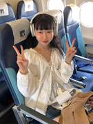 韩国chic秋季甜美减龄V领蕾丝背心吊带衫+镂空花边系带衬衫两件套