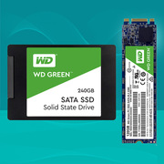 WD西部数据SSD固态120硬盘240绿盘480电脑M.2GB1TSATA3接口2.5寸5