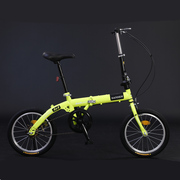 三河马16寸折叠自行车超轻便携自行车女上班小型自行车成人男单车
