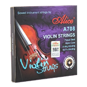 Alice爱丽丝小提琴弦尼龙琴弦4根套装小提琴套弦A708（4/4套弦多