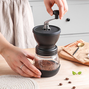 川岛屋咖啡豆研磨机手磨咖啡机家用小型现磨手动研磨器手摇磨豆机