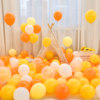 元旦新年气球装饰品结婚儿童，生日派对马卡龙(马，卡龙)汽球场景布置防爆