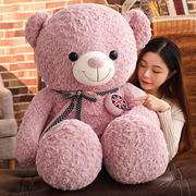 抱抱熊公仔泰迪熊猫布娃娃女生生日礼物毛绒玩具大熊玩偶抱枕可爱