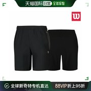 韩国直邮WILSON 女士 弹力 3分 短裤 7334 黑色 夏季 运动服