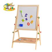 多功能二合一儿童画板写字板，磁性画画写字板u升降木制画写板