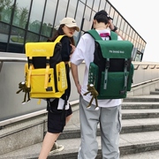 双肩包男士大容量商务出差电脑背包女旅游旅行包高中初中学生书包