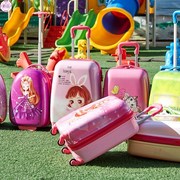 儿童拉杆箱卡通16寸18寸男女孩行李箱万向轮，宝宝拖拉箱幼儿园定制