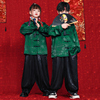 儿童汉服套装2023秋季男童国学服装女童装，改良汉服唐装中国风