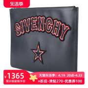 Givenchy/纪梵希男女同款字母logo拉链手拿包男女XY特卖