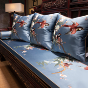 新中式古典红木沙发坐垫海绵，加厚垫子实木，罗汉床防滑座垫套罩定制