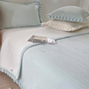 牛奶珊瑚绒毯床盖三件套单件床单，冬季法兰加绒盖毯榻榻米加厚被单