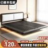 铁艺床1.8m床排骨架家用双人，铁床单人软包床，出租屋1.5m钢架铁架床
