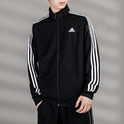 Adidas阿迪达斯立领夹克男装2023春季运动服休闲外套H46099