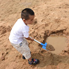 沙滩桶儿童挖沙玩具海边宝宝，玩沙子工具大号塑料桶套装加厚男孩