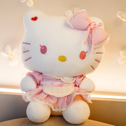 正版hellokitty公仔哈喽KT猫凯蒂玩偶娃娃毛绒玩具送女孩生日礼物