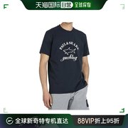 香港直邮Paul & Shark 海军蓝圆领短袖T恤 11311628-221